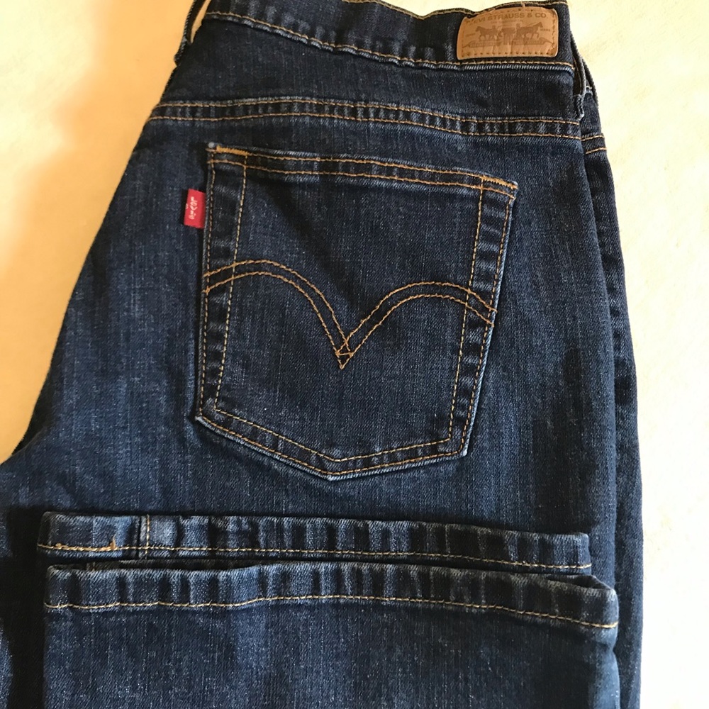 Levi’s bootcut jeans.